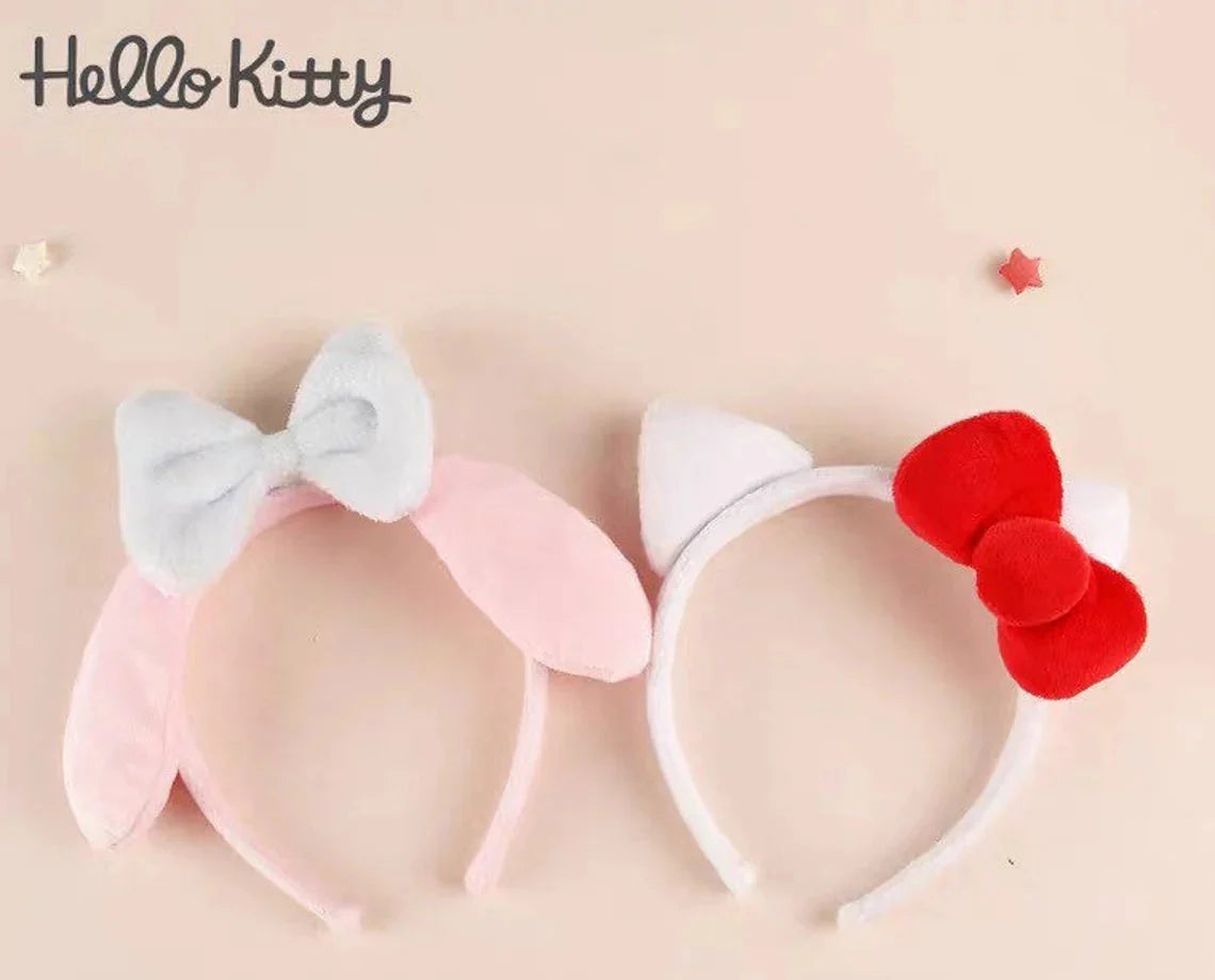 Sanrio Hello Kitty My Melody Headband and Hair Accessory Outfits KawaiiGiftLand