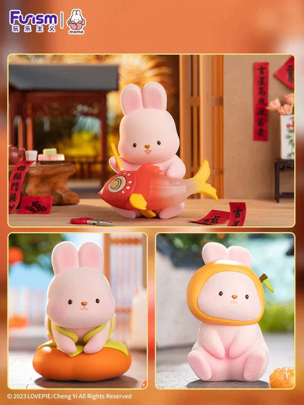 Blind Box Kawaii Lovely Characters Momo Bunny Wish -Toy Collection