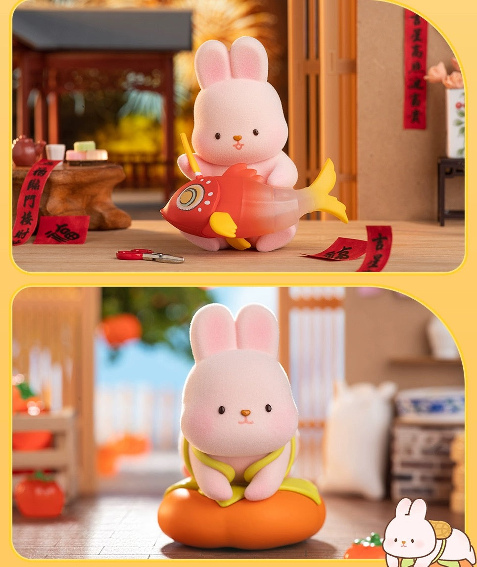 Momo with Bunny Kawaii Lovely Characters | Momo Bunny Wish -Toy Collection Mystery Blind Box KawaiiGiftLand