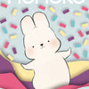 Momo with Bunny Kawaii Lovely Characters | Momo Bunny First Edition - Toy Collection Mystery Blind Box