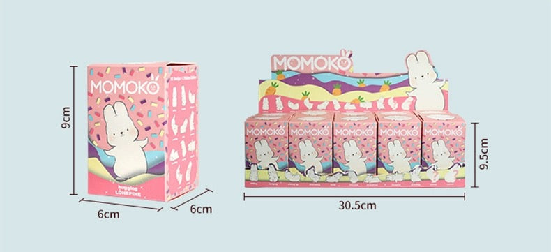 Momo with Bunny Kawaii Lovely Characters | Momo Bunny First Edition - Toy Collection Mystery Blind Box KawaiiGiftLand