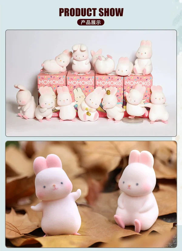 Blind Box Kawaii Lovely Characters Momo Bunny First Edition -Toy Collection