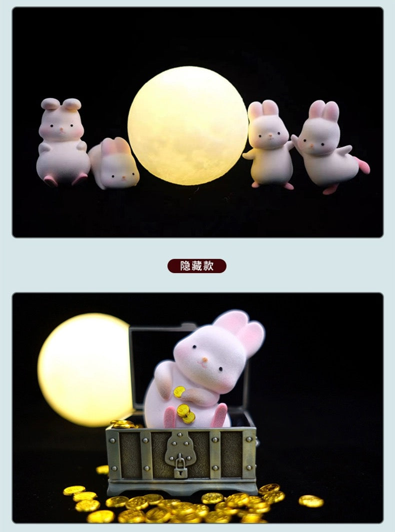 Momo with Bunny Kawaii Lovely Characters | Momo Bunny First Edition - Toy Collection Mystery Blind Box KawaiiGiftLand