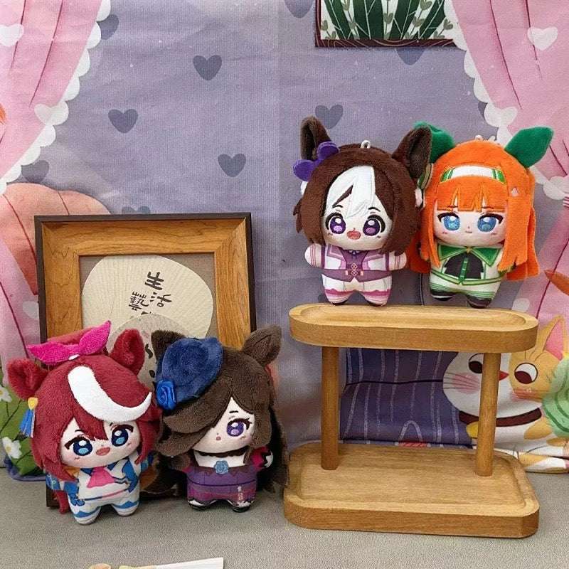 Japanese Anime Pretty Derby | Tokai Teio Special Week Silence Suzuka Rice Shower Cute Kawaii 10cm Seastar Doll - Cute Kawaii Item