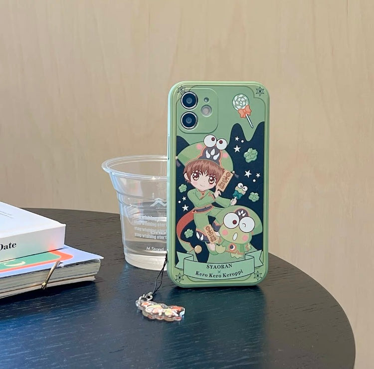 Colour CardCaptorSakura X KT KP iPhone Case 6 7 8 PLUS SE2 XS XR X 11 12 13 14 15 16 Pro Promax 12mini 13mini KawaiiGiftLand