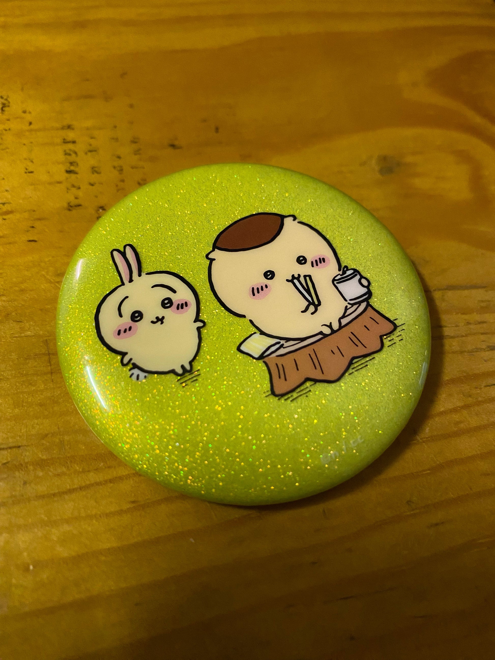 ChiiKawa X Miniso | ChiiKawa Hachiware Usagi Momonga Kurimanju Rakko Metal Pin ChiiKawa with Friends version - Kawaii Item Cute Accessories KawaiiGiftLand
