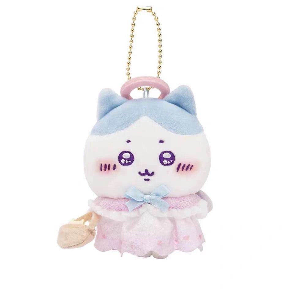 Japan ChiiKawa Lolita & Gothic Angel Devil | ChiiKawa Hachiware Usagi Momonga Rakko Shisa Kurimanju - Mini Plush Doll keychain KawaiiGiftLand