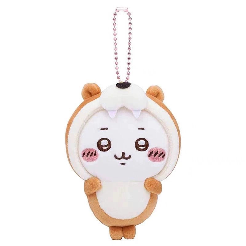 Japan ChiiKawa Aquarium Limited Keychain | Squid Otter Dolphin Penguin ChiiKawa Hachiware Usagi Momonga Kurimanju - Mini Plush Doll KawaiiGiftLand