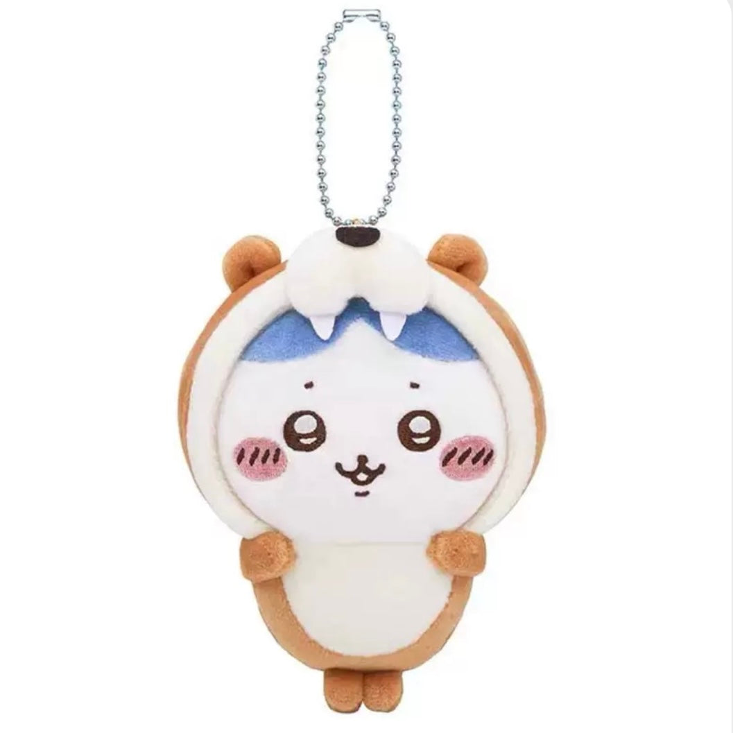Japan ChiiKawa Aquarium Limited Keychain | Squid Otter Dolphin Penguin ChiiKawa Hachiware Usagi Momonga Kurimanju - Mini Plush Doll KawaiiGiftLand