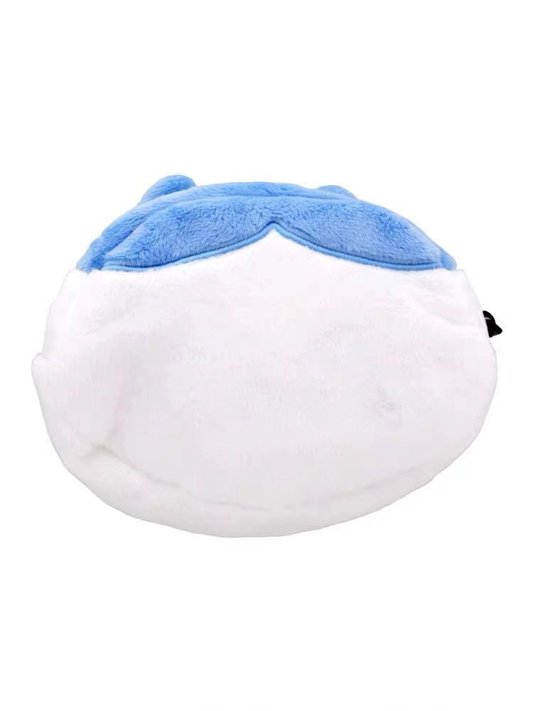 Japanese Cartoon Chiikawa Double Face Make Up Bag | ChiiKawa Hachiware Usagi Momonga Monster - Kawaii Plush Doll Purse Bag KawaiiGiftLand