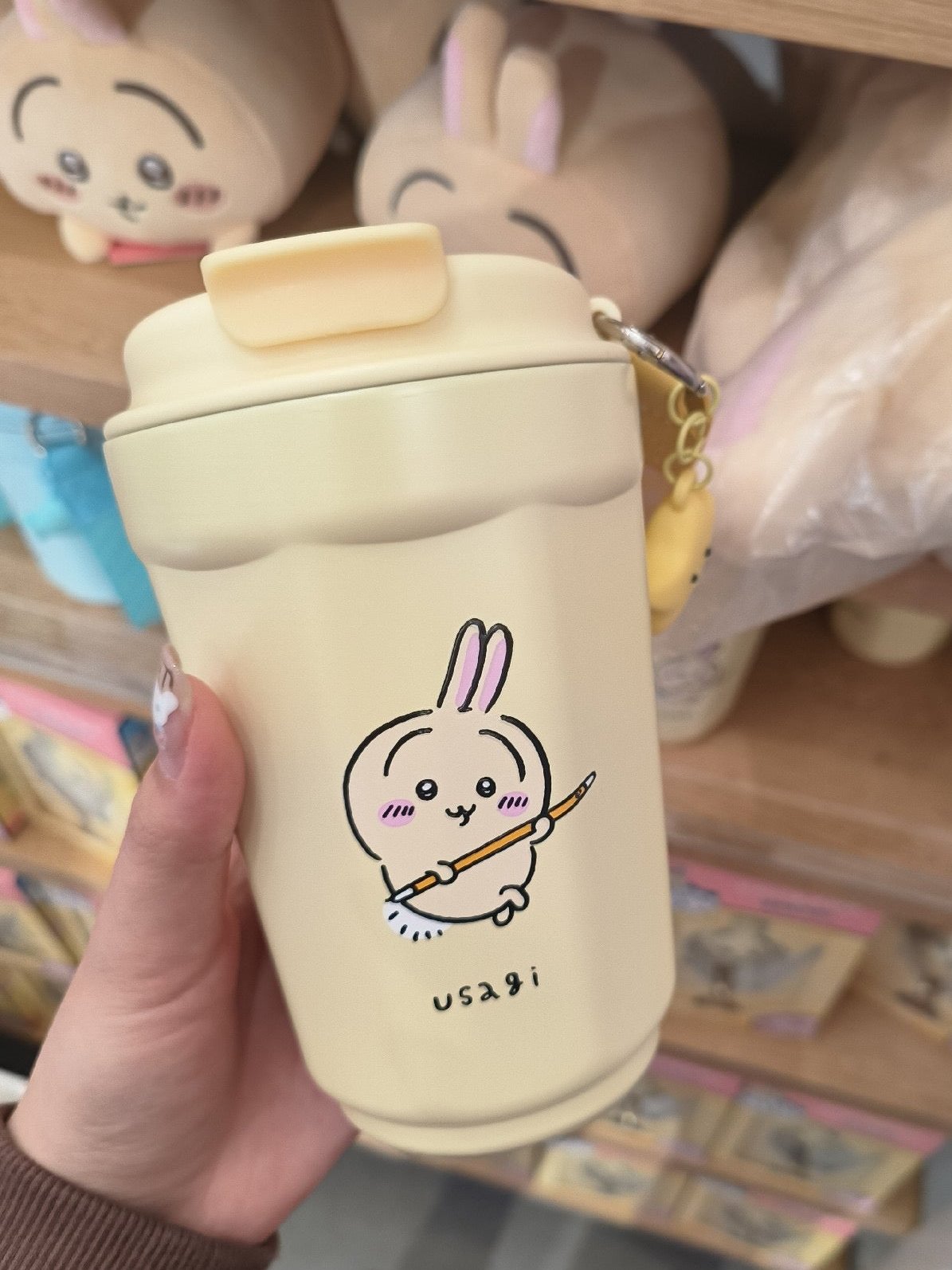 ChiiKawa X Miniso | ChiiKawa Hachiware Usagi Stainless Steel Coffee Mugs - Kawaii Items Cute Accessories KawaiiGiftLand