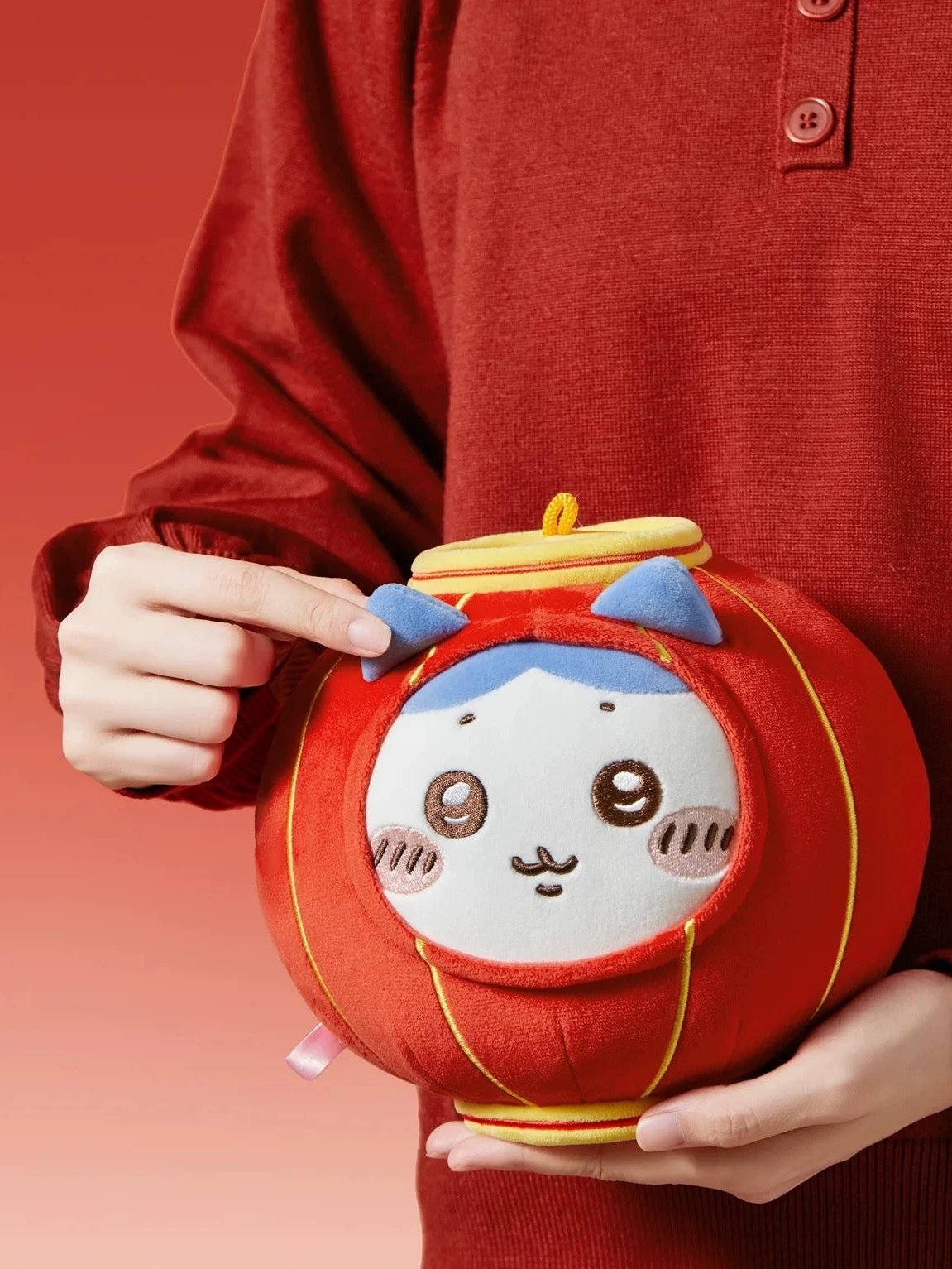 ChiiKawa X Miniso Chinese New Year Limited Series | ChiiKawa Hachiware Usagi Momonga Kurimanju Rakko Plush Doll Kawaii Items Room Decoration doll KawaiiGiftLand