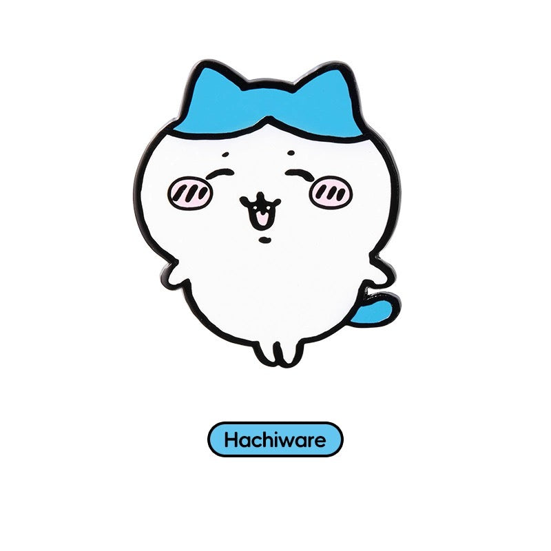 ChiiKawa X Miniso | ChiiKawa Hachiware Usagi Metal Pins - Kawaii items Room Decoration KawaiiGiftLand