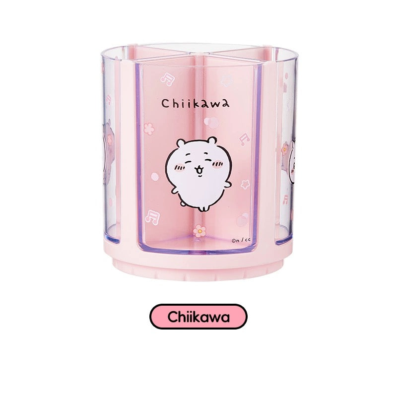 ChiiKawa X Miniso | ChiiKawa Hachiware Usagi Spin Pen Holder - Kawaii  Stationery Stand items Room Decoration KawaiiGiftLand