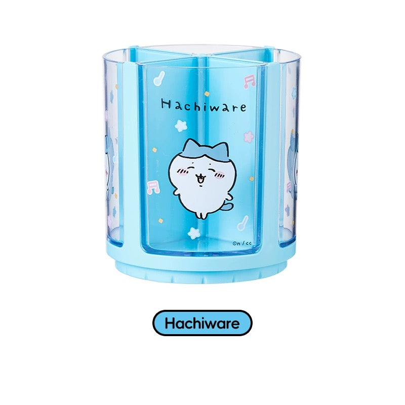 ChiiKawa X Miniso | ChiiKawa Hachiware Usagi Spin Pen Holder - Kawaii  Stationery Stand items Room Decoration KawaiiGiftLand