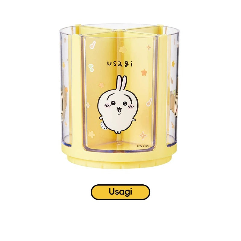 ChiiKawa X Miniso | ChiiKawa Hachiware Usagi Spin Pen Holder - Kawaii  Stationery Stand items Room Decoration KawaiiGiftLand