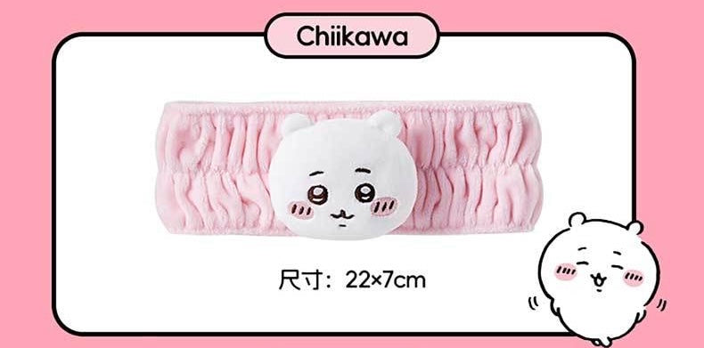 ChiiKawa X Miniso | ChiiKawa Hachiware Usagi Headband - Makeup Kawaii items Room Decoration doll KawaiiGiftLand