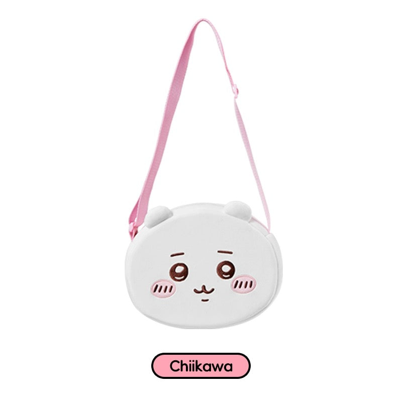 ChiiKawa X Miniso | ChiiKawa Hachiware Usagi Big Head Shoulder Bag - Kawaii items Room Decoration KawaiiGiftLand