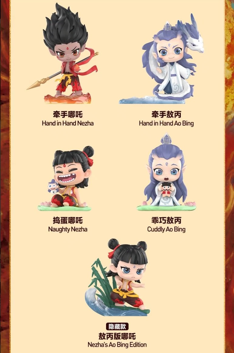 Popmart Ne Zha | Ne Zha 2 Movie Mystery Box - Kawaii Items Toy Collection Blind Box KawaiiGiftLand