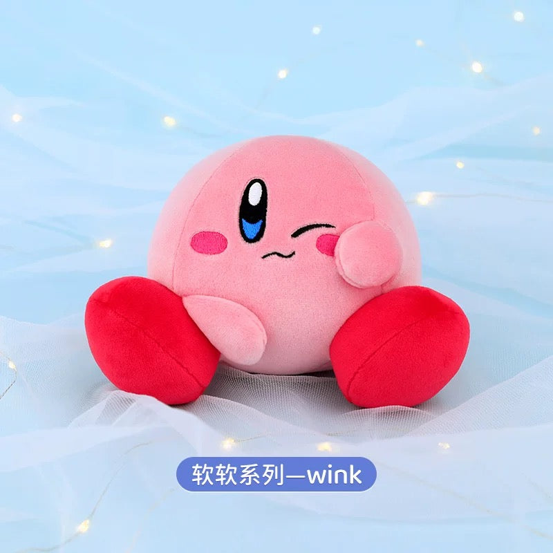 Kirby X Cute Studio | Kirby and Waddle Dee Super Soft Furry Series Plush Doll - Starkabi Poyo Kawaii items Room Decoration doll KawaiiGiftLand