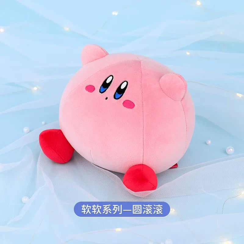 Kirby X Cute Studio | Kirby and Waddle Dee Super Soft Furry Series Plush Doll - Starkabi Poyo Kawaii items Room Decoration doll KawaiiGiftLand