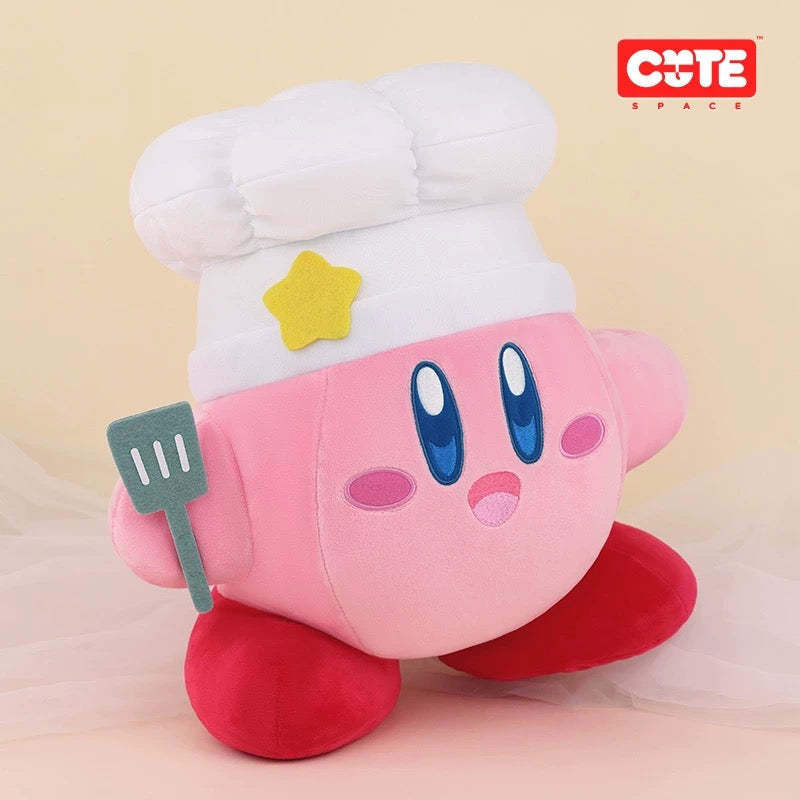 Kirby X Cute Studio | Giant Kirby Cook Series Plush Big Doll - Starkabi Poyo Kawaii items Room Decoration Doll KawaiiGiftLand