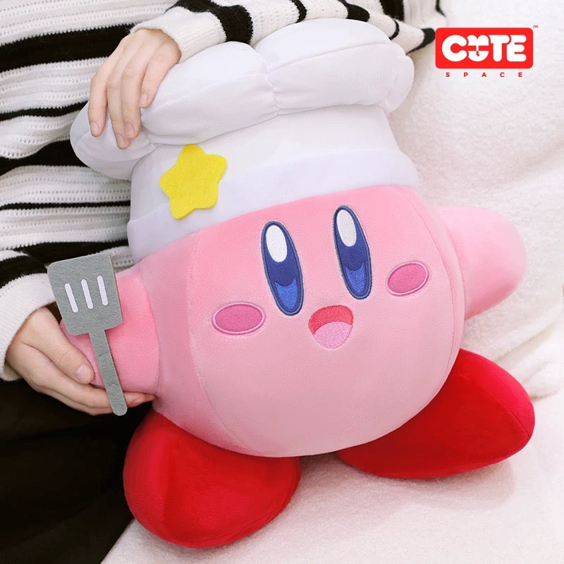 Kirby X Cute Studio | Giant Kirby Cook Series Plush Big Doll - Starkabi Poyo Kawaii items Room Decoration Doll KawaiiGiftLand