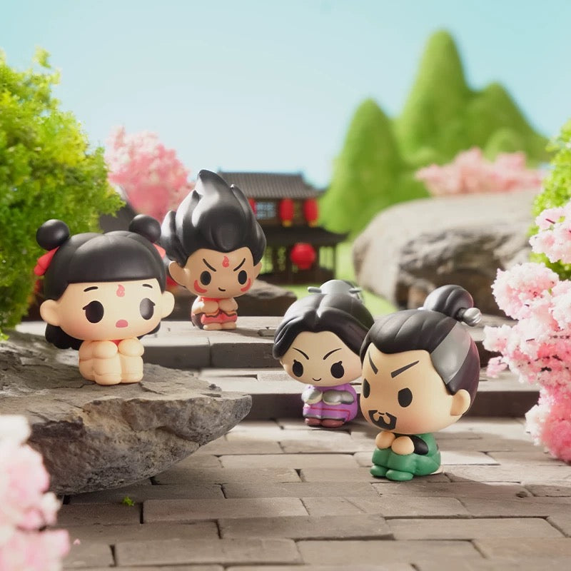 Miniso X Ne Zha | Ne Zha 2 Movie Cute Mini Figure Mystery Box - Kawaii Items Toy Collection Blind Box