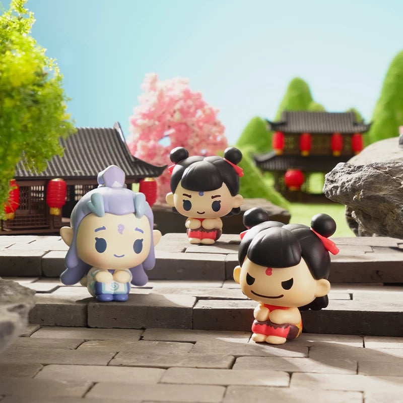 Miniso X Ne Zha | Ne Zha 2 Movie Cute Mini Figure Mystery Box - Kawaii Items Toy Collection Blind Box