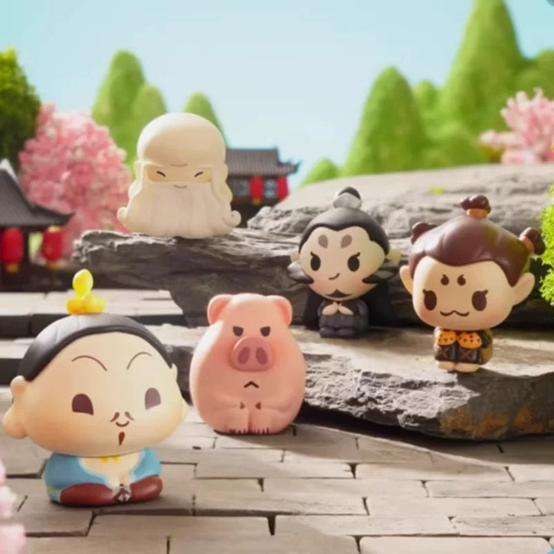 Miniso X Ne Zha | Ne Zha 2 Movie Cute Mini Figure Mystery Box - Kawaii Items Toy Collection Blind Box