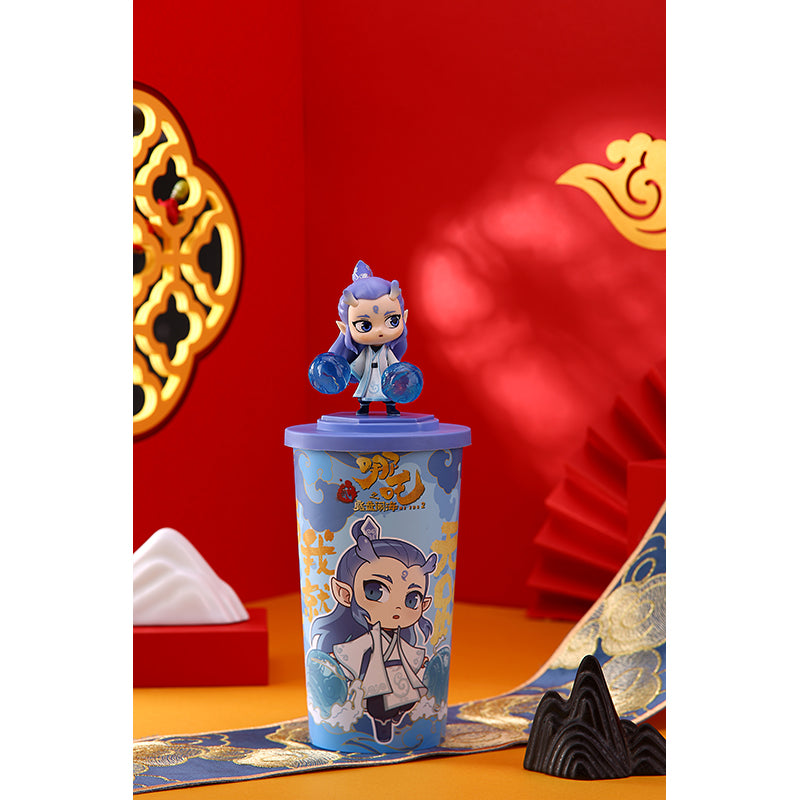 Miniso X Ne Zha | Ne Zha 2 Movie Cute Figure Topper Cup - Kawaii Items Toy Collection Home Decoration KawaiiGiftLand