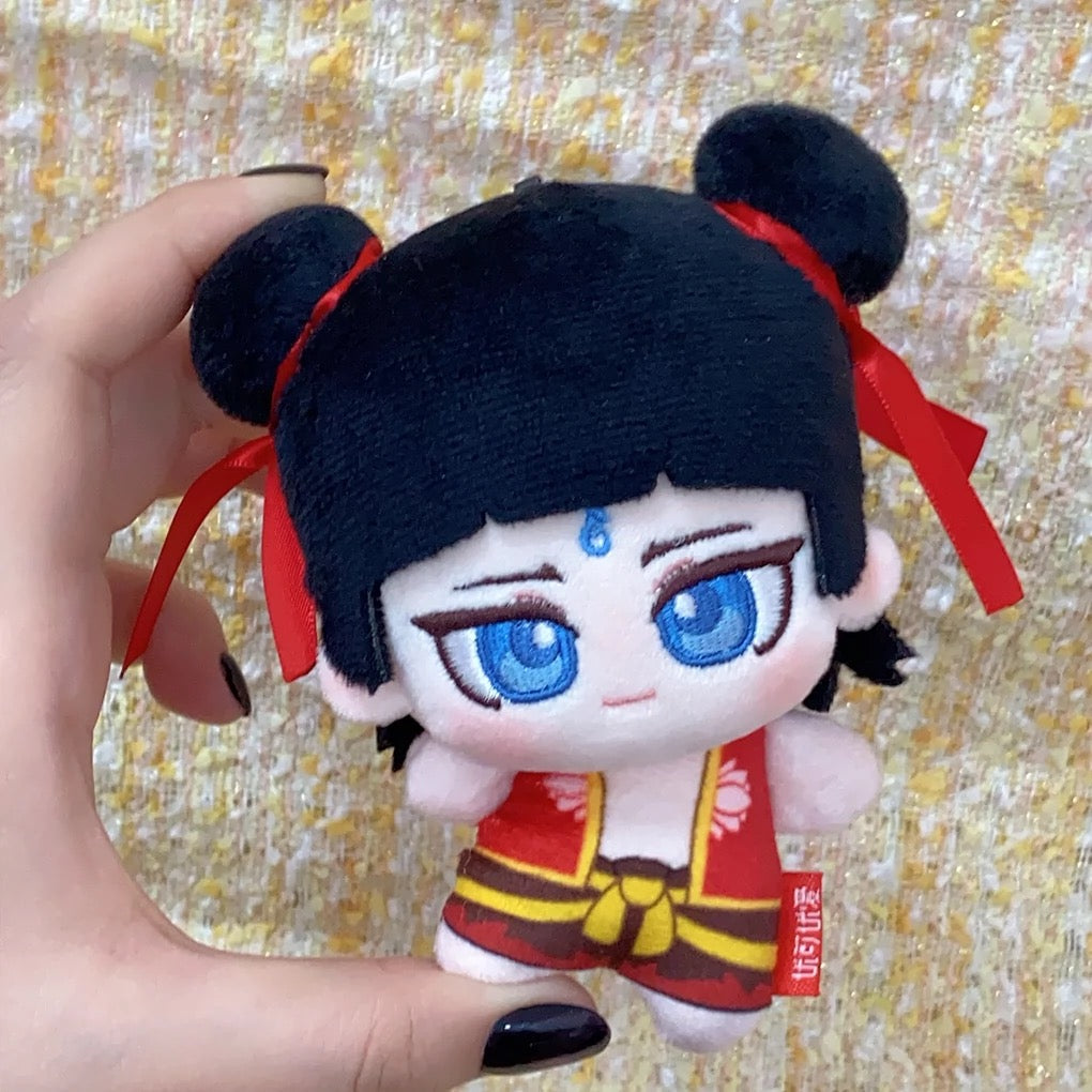 Ne Zha Plush Keychain | Ne Zha 2 Movie Cute Plush 10cm Doll - Kawaii Items Toy Collection Home Decoration KawaiiGiftLand