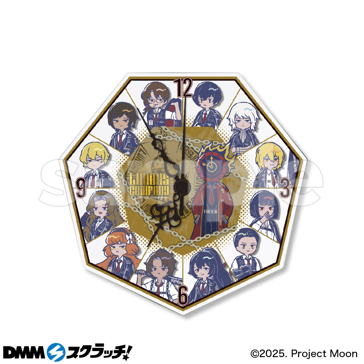 Limbus Company X DMM | Limbus Company Ichiban Kuji Lucky Draw Cute Icon Badge Acrylic Stand Cushion Clock - Kawaii Items Room Decoration Project Moon Game