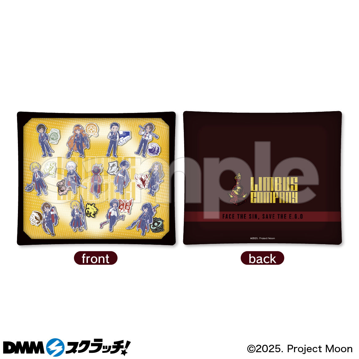 Limbus Company X DMM | Limbus Company Ichiban Kuji Lucky Draw Cute Icon Badge Acrylic Stand Cushion Clock - Kawaii Items Room Decoration Project Moon Game KawaiiGiftLand