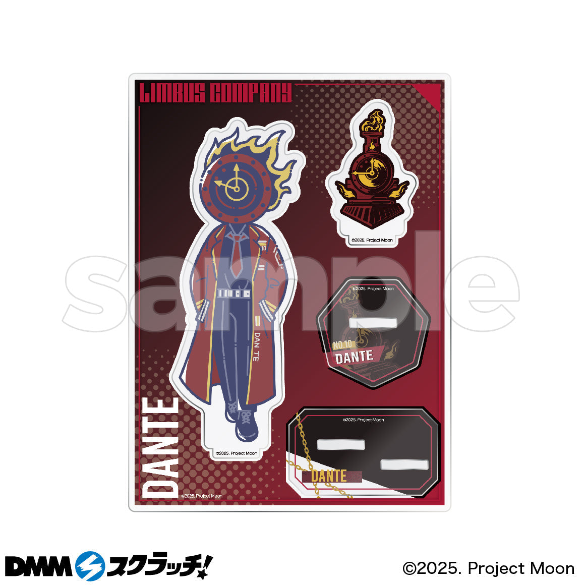 Limbus Company X DMM | Limbus Company Ichiban Kuji Lucky Draw Cute Icon Badge Acrylic Stand Cushion Clock - Kawaii Items Room Decoration Project Moon Game KawaiiGiftLand