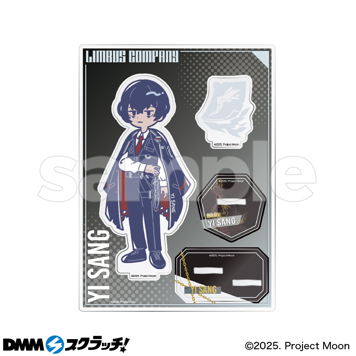 Limbus Company X DMM | Limbus Company Ichiban Kuji Lucky Draw Cute Icon Badge Acrylic Stand Cushion Clock - Kawaii Items Room Decoration Project Moon Game KawaiiGiftLand