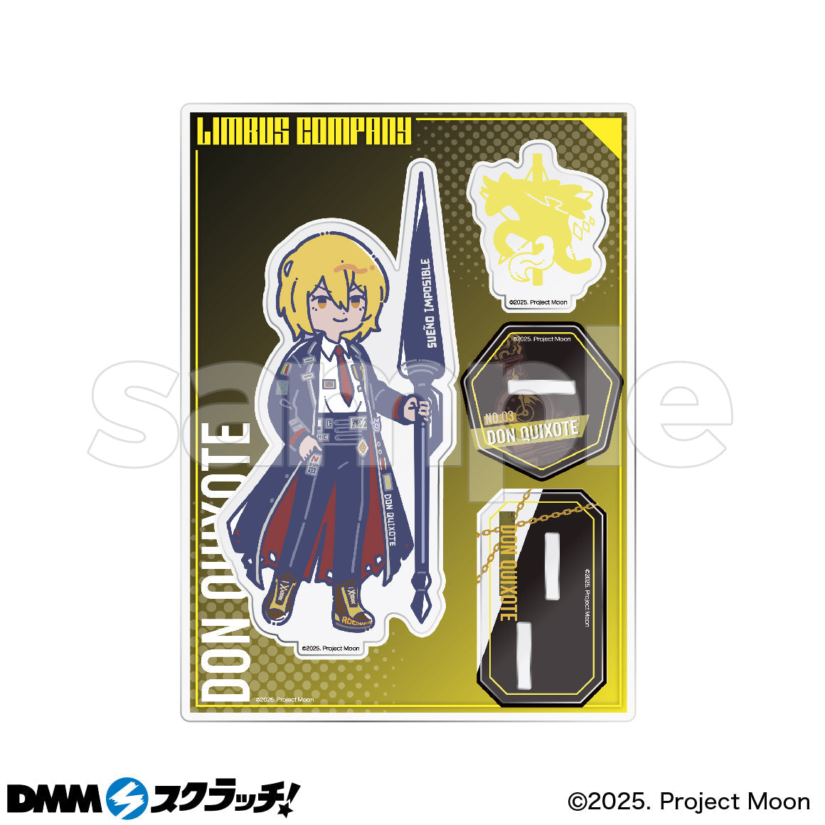 Limbus Company X DMM | Limbus Company Ichiban Kuji Lucky Draw Cute Icon Badge Acrylic Stand Cushion Clock - Kawaii Items Room Decoration Project Moon Game KawaiiGiftLand