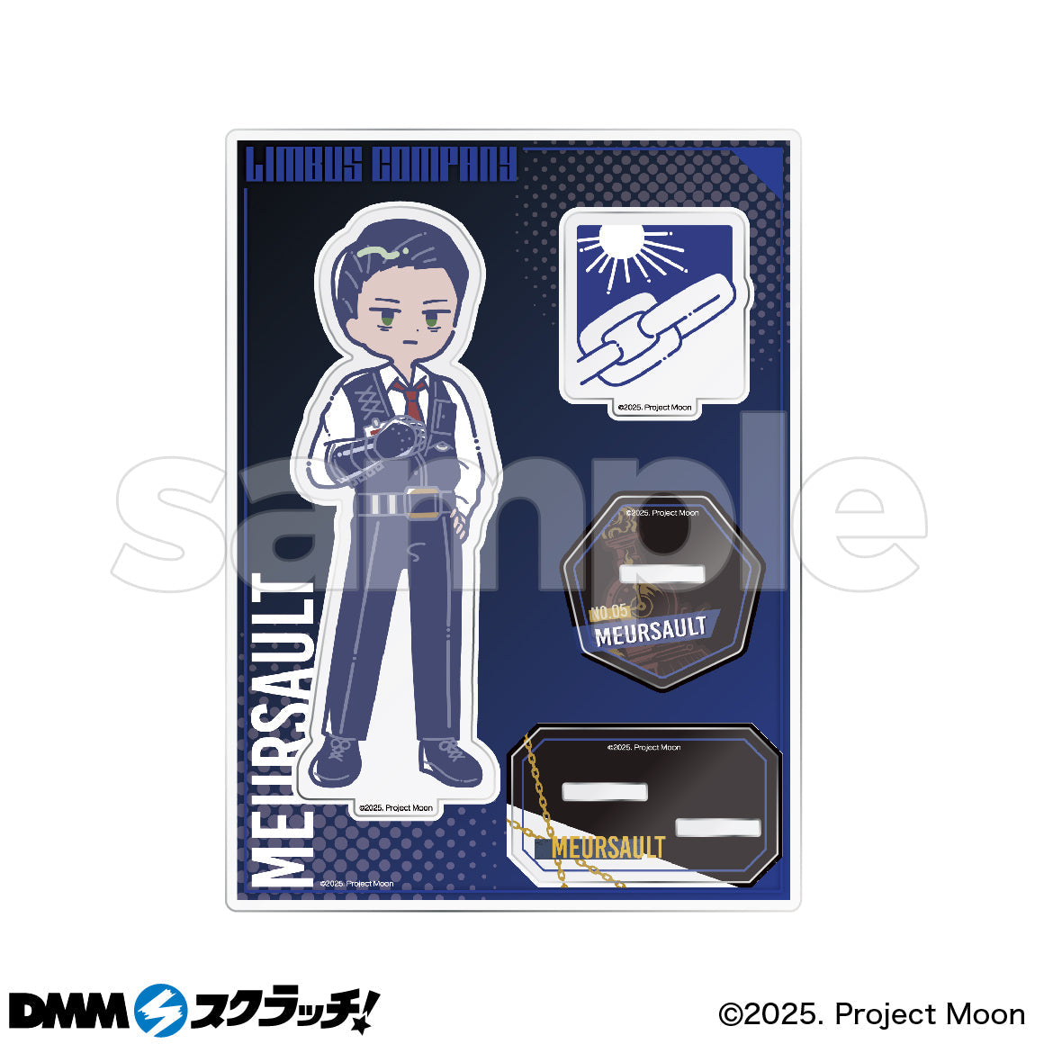Limbus Company X DMM | Limbus Company Ichiban Kuji Lucky Draw Cute Icon Badge Acrylic Stand Cushion Clock - Kawaii Items Room Decoration Project Moon Game KawaiiGiftLand
