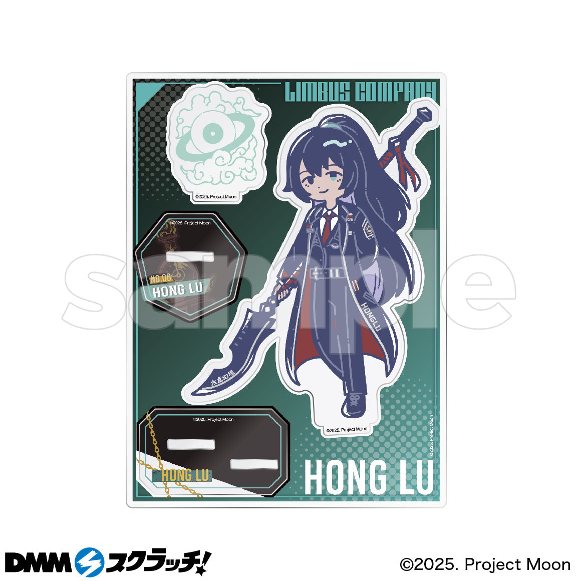 Limbus Company X DMM | Limbus Company Ichiban Kuji Lucky Draw Cute Icon Badge Acrylic Stand Cushion Clock - Kawaii Items Room Decoration Project Moon Game KawaiiGiftLand