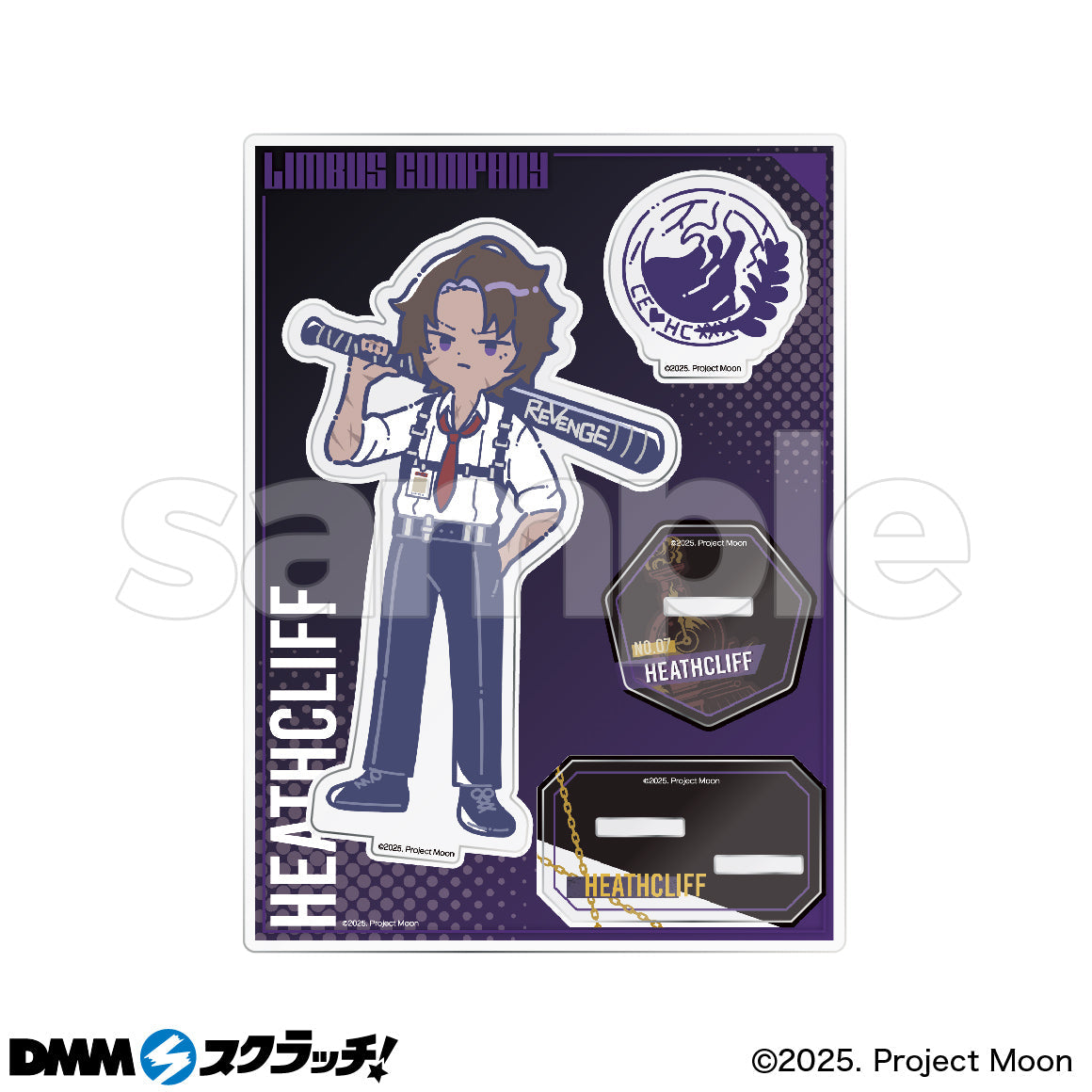 Limbus Company X DMM | Limbus Company Ichiban Kuji Lucky Draw Cute Icon Badge Acrylic Stand Cushion Clock - Kawaii Items Room Decoration Project Moon Game KawaiiGiftLand
