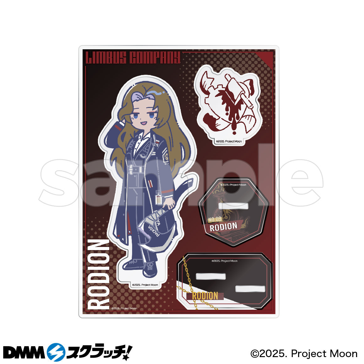 Limbus Company X DMM | Limbus Company Ichiban Kuji Lucky Draw Cute Icon Badge Acrylic Stand Cushion Clock - Kawaii Items Room Decoration Project Moon Game KawaiiGiftLand