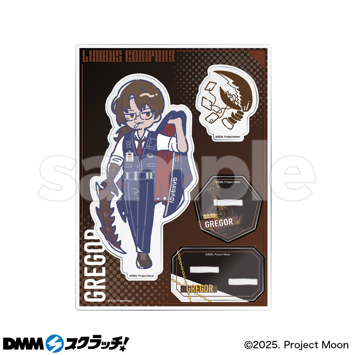 Limbus Company X DMM | Limbus Company Ichiban Kuji Lucky Draw Cute Icon Badge Acrylic Stand Cushion Clock - Kawaii Items Room Decoration Project Moon Game KawaiiGiftLand