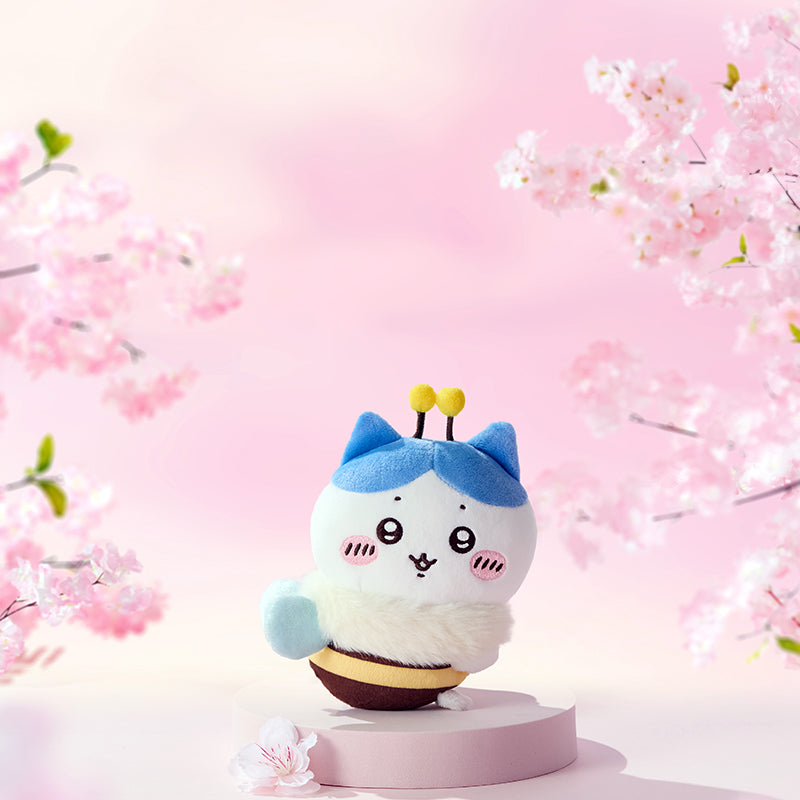 ChiiKawa X Miniso Sakura Limited Series | ChiiKawa Hachiware Usagi Honey Bee - Costume Plush Hair Clip Kawaii Items Room Decoration Item KawaiiGiftLand