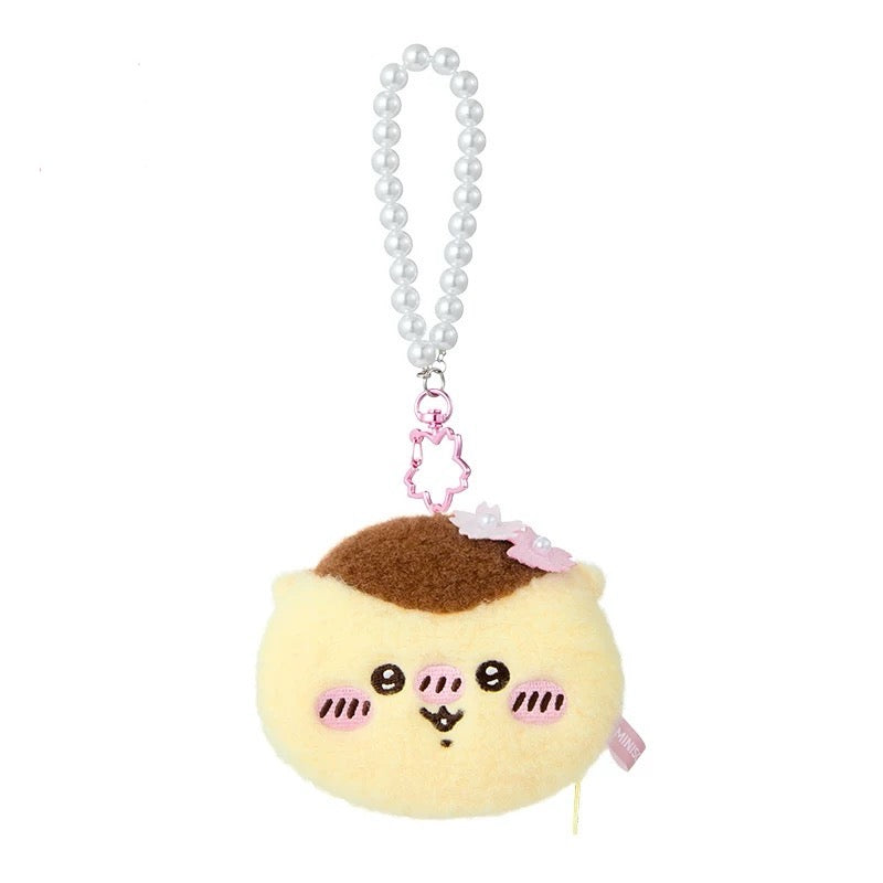 ChiiKawa X Miniso Sakura Limited Series | ChiiKawa Hachiware Usagi Momonga Kurimanju Rakko - Plush Doll Coin Purse Keychain Kawaii Items Room Decoration Doll KawaiiGiftLand