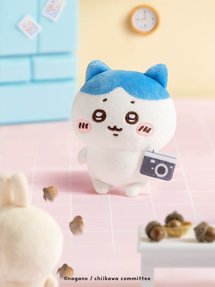 ChiiKawa X Miniso Mini Guardian Series | ChiiKawa Hachiware Usagi Momonga Kurimanju Rakko - Plush Doll Refrigerator Magnet Kawaii Items Room Decoration Doll