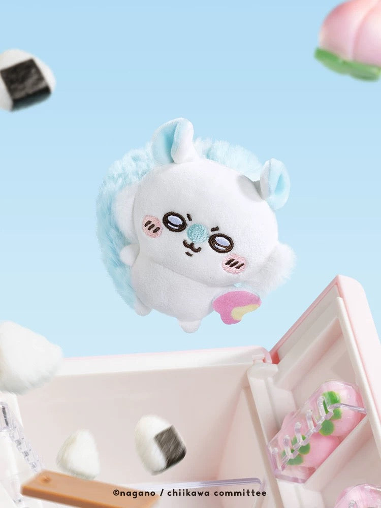 ChiiKawa X Miniso Mini Guardian Series | ChiiKawa Hachiware Usagi Momonga Kurimanju Rakko - Plush Doll Refrigerator Magnet Kawaii Items Room Decoration Doll