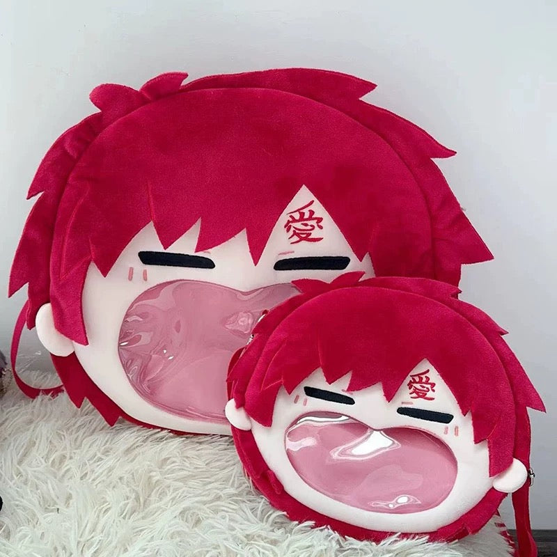 Japanese Anime Naruto Ninja | Gaara Deidara Minato Cute Icon Itabag Backpack and Crossbody Bag - Cute Kawaii Item - KawaiiGiftLand