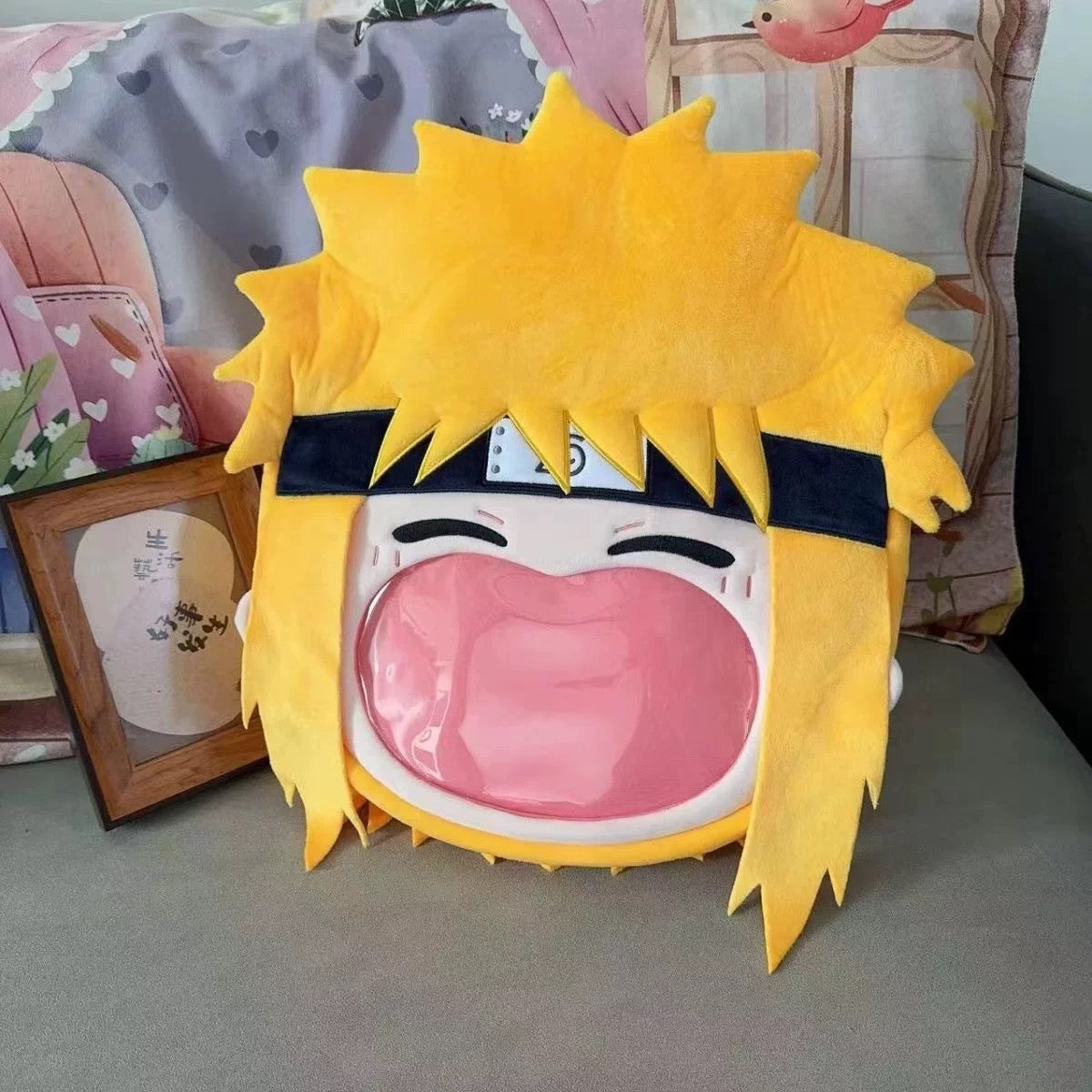 Japanese Anime Naruto Ninja | Gaara Deidara Minato Cute Icon Itabag Backpack and Crossbody Bag - Cute Kawaii Item - KawaiiGiftLand