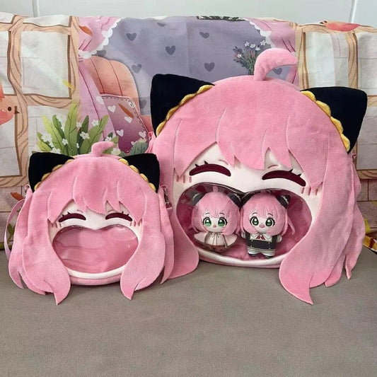 Japanese Anime SPY×FAMILY | Anya Forger Cute Icon Itabag Backpack and Crossbody Bag - Cute Kawaii Item
