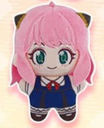 Nullset x SPYXFAMILY | Anya Loid Yor Forger Damian Becky Yuri Twilight Thorn Princess Cute Plush Doll - Cute Kawaii Mini Doll Mystery Blind Box